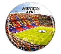 Weekino Camp NOU Barcelona España Imán de Nevera Cristal 3D Cristal Viaje de la Ciudad Recuerdo de Viaje de Viaje Regalo Fuerte Etiqueta Engomada del refrigerador