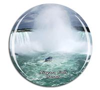 Weekino Canadá Cataratas del Niágara Imán de Nevera 3D de Cristal de la Ciudad de Viaje Recuerdo Colección de Regalo Fuerte Etiqueta Engomada refrigerador