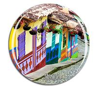 Weekino Colombia Bogota Imán de Nevera 3D de Cristal de la Ciudad de Viaje Recuerdo Colección de Regalo Fuerte Etiqueta Engomada refrigerador