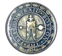Weekino Estados Unidos América Freedom Trail Boston Imán de Nevera 3D de Cristal de la Ciudad de Viaje Recuerdo Colección de Regalo Fuerte Etiqueta Engomada refrigerador