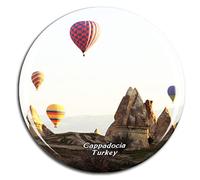 Weekino Globo de Aire Caliente de Turquía Capadocia Imán de Nevera 3D de Cristal de la Ciudad de Viaje Recuerdo Colección de Regalo Fuerte Etiqueta Engomada refrigerador