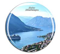 Weekino Montenegro Kotor Yacht Imán de Nevera 3D de Cristal de la Ciudad de Viaje Recuerdo Colección de Regalo Fuerte Etiqueta Engomada refrigerador