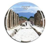 Weekino Pompeya Nápoles Italia Imán de Nevera 3D de Cristal de la Ciudad de Viaje Recuerdo Colección de Regalo Fuerte Etiqueta Engomada refrigerador