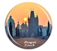 Weekino Puente de Carlos Praga Checo Imán de Nevera 3D de Cristal de Turismo de la Ciudad de Viaje Recuerdo de la Colección de Regalo Fuerte Etiqueta Engomada del refrigerador