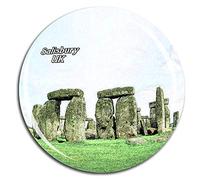 Weekino Reino Unido Inglaterra Stonehenge Salisbury Imán de Nevera 3D de Cristal de Turismo de la Ciudad de Viaje Recuerdo de la Colección de Regalo Fuerte Etiqueta Engomada del refrigerador
