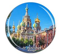 Weekino Salvador sobre la Sangre derramada San Petersburgo 2 Rusia Imán de Nevera 3D de Cristal de la Ciudad de Turismo de Viaje Recuerdo Colección Regalo Fuerte Etiqueta Engomada del refrigerador