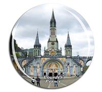 Weekino Santuario de Francia Notre Dame de Lourdes Imán de Nevera 3D de Cristal de Turismo de la Ciudad de Viaje Recuerdo de la Colección de Regalo Fuerte Etiqueta Engomada del refrigerador