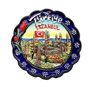 Weekino Sultan Ahmet Camii Estambul Turquía Imán de Nevera 3D Resina de la Ciudad de Viaje Recuerdo Colección de Regalo Fuerte Etiqueta Engomada refrigerador