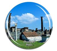 Weekino Zona arqueológica de Italia Pompeya Imán de Nevera 3D de Cristal de Turismo de la Ciudad de Viaje Recuerdo de la Colección de Regalo Fuerte Etiqueta Engomada del refrigerador