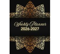 Weekly and Monthly Planner 2026-2027: Week on Double Page with Schedule | 24 Months | Monthly Calendar at the Beginning of Each Month | Large A4 Format.