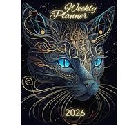 Weekly and Monthly Planner 2026: Professional Organizer | 1 Week on 2 Pages with Hours | 12 Months | Monthly Calendar at the Beginning of Each Month | Large A4 Format.
