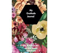Weekly Gratitude Journal: Be thankful for all the small moments