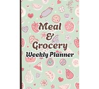Weekly Meal & Grocery Planner | Simple Smart Shopping Organizer
