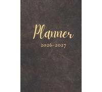 Weekly & Monthly Planner 2026-2027: Weekly, Monthly Diary & Yearly Organizer for Two Years