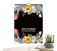 Weekly Monthly Planner - Calendar Agenda Organizer Board | Paper Notebook Schedule Display for Offices School College Women Mom Professionals Journal Kitchen Home Organization