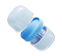 Weekly Pill Organizer - 10.2x6.7x4.2cm Traveling Medicine Storage Box, Easy-to-Carry Compact Pill Dispenser Containers For Boys Girls Teens Men Women Youth School