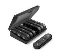 Weekly pill organizer for vitamins, 7-day travel pill box with 3 compartments