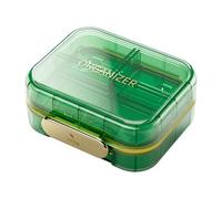 Weekly Pill Organizer, Travel Pill Dispenser, Medicine Planner Case