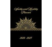 Weekly Planner 2026-2027: Professional Organizer | January 2026 to December 2027 | 1 Week on 2 Pages with Hours | 24 Months | Calendar at the Beginning of Each Month | A5 Format.