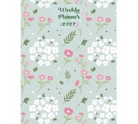 Weekly Planner 2027: Organizer Weekly Large Size. 48 weeks from January to December 2027 with Holidays and Inspirational Quotes and Vision Board | Mushrooms Cover