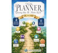 Weekly Planner Glowing Skin & Habit Reset for Women: Includes: Intermittent Fasting, SPF, Workout & Skincare Trackers, Daily Planning, Cosmetic Ingredient Guidance & Beauty Tips