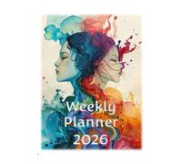 Weekly Planner: Priorities. Goals & Habit Trackers: Includes Space for Notes, Positive Quotes, and Yearly Reflection