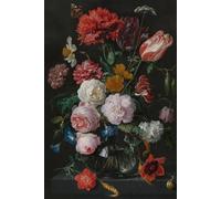 Weekly planner with ellegant floral artwork: Model 1: ‘Still Life with Flowers in a Glass Vase’ by the Dutch painter, Jan Davidsz de Heem