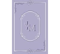 Weekly Planner with Initials I and M: Hourly Undated Organizer for School, Work, Teachers and Office with a Glossy Cover