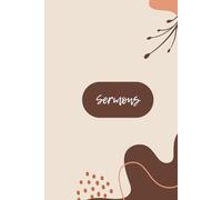 Weekly Sermon Journal: A Lined notebook for Notes taking During Church Service