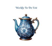 Weekly To-Do List: Undated 52 Week To-Do List Planner and Journal for Any Writer’s Toolbox, Managing Work Tasks, Writing Goals, or Planning Daily Routines: Vintage Kitchen Edition