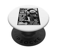 Weekly World News - Horn Man Cover PopSockets PopGrip Adhesivo
