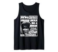 Weekly World News - Lincoln Was a Woman Cover Camiseta sin Mangas