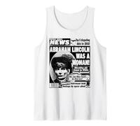 Weekly World News - Lincoln Was a Woman Cover Camiseta sin Mangas