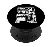Weekly World News - Satan’s Corpse Cover PopSockets PopGrip Adhesivo