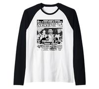 Weekly World News - Spy Cat Cover Camiseta Manga Raglan
