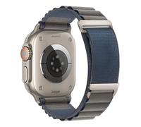 weeksops Alpine Loop Strap with Metal C Clasp for iWatch Ultra & Series6 7 8 9 10 11 with SE, Sand Pink, Acetato, No es una piedra preciosa