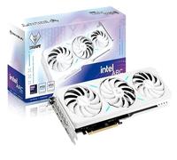 WEELIAO MAXSUN Intel Arc B580 12G iCraft - Tarjeta gráfica blanca, tarjeta de video de 2670 ~ 2850 MHz, 12 GB 192 bits GDDR6, PCIE4.0, 1 HDMI2.1a, 3 DP2.1, 3 ventiladores