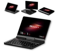 WEELIAO Pocket 4 - Mini laptop de 8.8 pulgadas, 2.5 K, 144 Hz, pantalla táctil con AMD Ryzen 7 8840U (16 GB LPDDR5X | 1 TB SSD) Wi-Fi 6E, Bluetooth 5.3, PC modular de mano AI, para jugadores