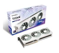 WEELIAO Sparkle - Tarjeta gráfica Intel Arc B580 Titan OC, 12 GB GDDR6, refrigeración desgarrada 2.0, luz de respiración axial, placa trasera de metal, SB580T-12 G OC (blanco)