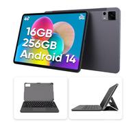 weelikeit Tablet con teclado - Android 14 de 12 pulgadas, pantalla FHD, 16 GB de RAM + 256 GB de memoria (ampliable hasta 2 TB), batería Octa-Core, batería de 8000 mAh, carga rápida de 20 W, WiFi de