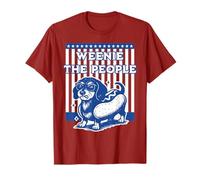 Weenie The People Funny Hot Dog Dachshund Lover 4 de julio Camiseta