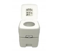 weep Inodoro de camping de 20 L, portátil, con sistema de descarga en T, para camping, jardín, barco, fácil de transportar, depósito de agua dulce de 10 L