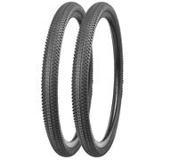 WEEROCK Paquete de 2 neumáticos de Repuesto Plegables de 27.5 Pulgadas para Bicicletas de montaña de 27.5 x 1.95 Pulgadas para Bicicletas de montaña de 27.5 Pulgadas, Color Negro