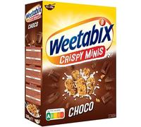 Weetabix- Minis Choco - Cereales Integrales de Trigo entero con pepitas de chocolate (12 unidades de 500 gramos)