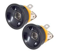 Weetack Placa de salida de enchufe de guitarra de 6,35 mm de 1/4 pulgadas para accesorios de piezas de guitarra TL, B