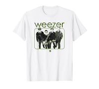 Weezer - Retrato de Portada Verde Camiseta