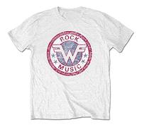 Weezer - T-Shirt # M White Unisex # Rock Music