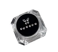 Wefaly 10 piezas Shining Smile DIY Tooth Gem Kit de joyas dentales con pegamento y luz LED, kit de inicio de joyería de cristal