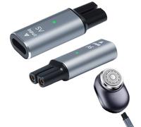Wefaly 5V USB-C Adaptador de Cargador Afeitadora Compatible para Philips Norelco One Blade QP2734 QP2824 QP2724 QP2834 QP4631 MG7930 MG7950 MG9530 7000 9000 Series Adaptador de Enchufe de Cargador