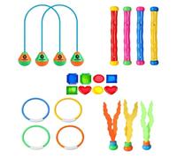 Wefdfsy Juguetes Buceo Palos De Buceo Que Se Hunden | Juguetes Acuáticos De Piscina Para adultos un juego de entrenamiento y en la playa piscina de verano y juego de playa